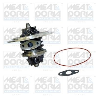 Core assembly, turbocharger